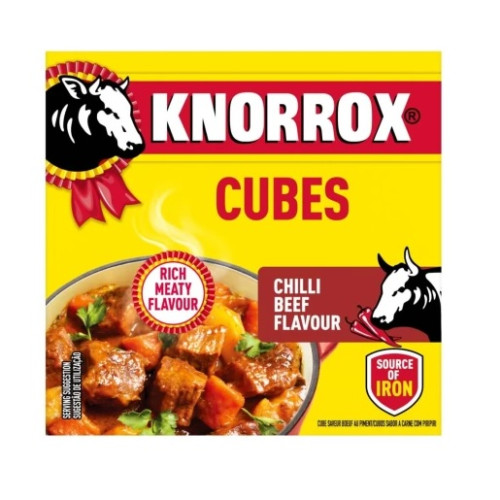 KNORROX CUBES 6X48'S CHILLI BEEF